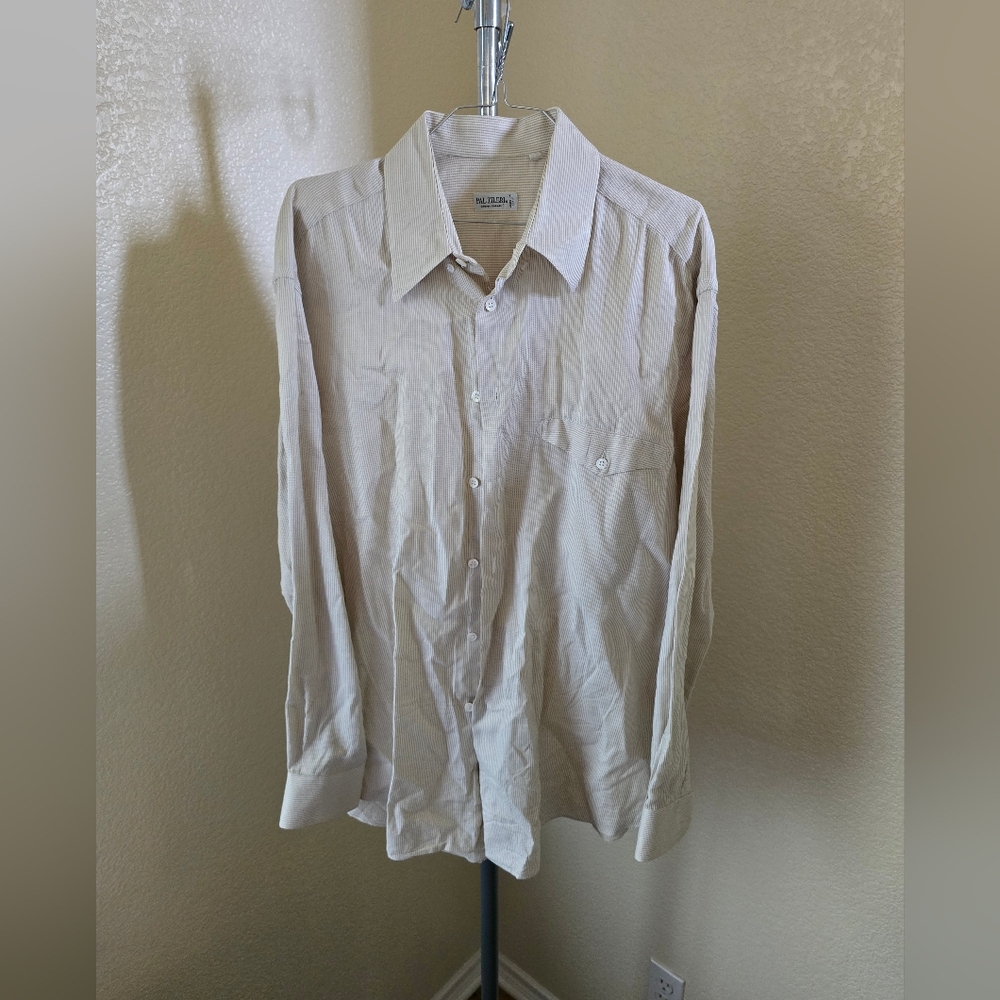 Pal Zileri Long Sleeve Button Up Shirt With Pocket Size 16/41
